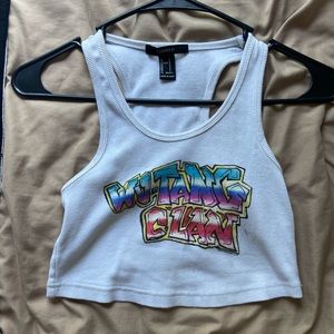 Wu-tang Clan forever 21 Crop Top